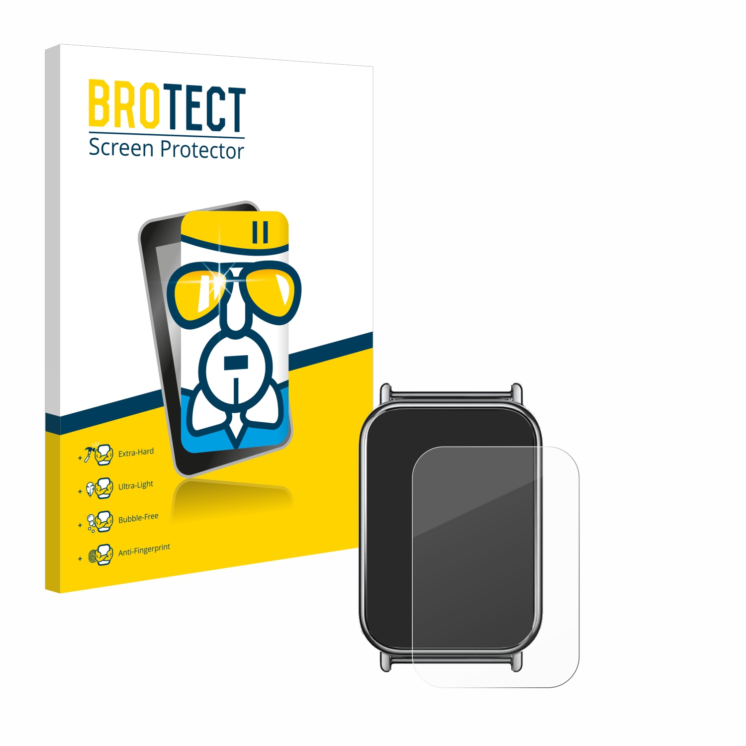 BROTECT Airglass klare Schutzfolie(für Pro) Mi Band Xiaomi 8