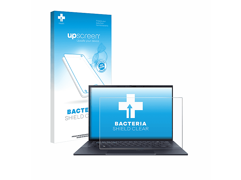 UPSCREEN ASUS Schutzfolie(für ExpertBook B9 antibakteriell klare B9400)
