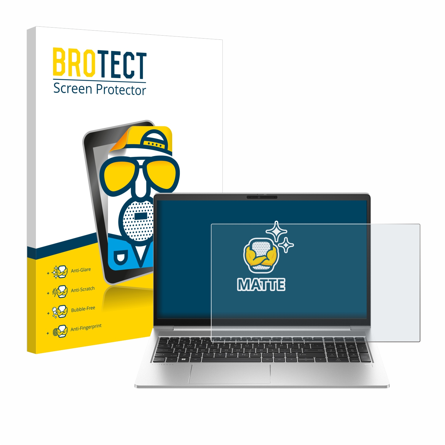 BROTECT matte Schutzfolie(für HP EliteBook 655 G10)