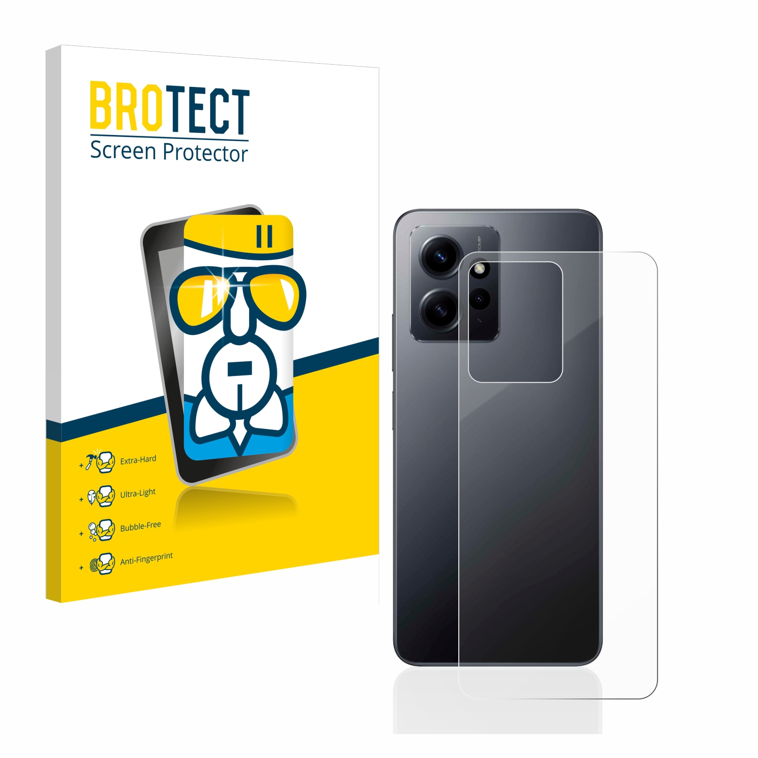 Schutzfolie(für klare Note Redmi BROTECT Xiaomi Airglass 12 4G)