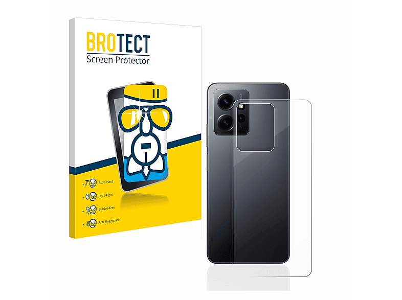 BROTECT Airglass klare Schutzfolie(für 4G) Note 12 Xiaomi Redmi