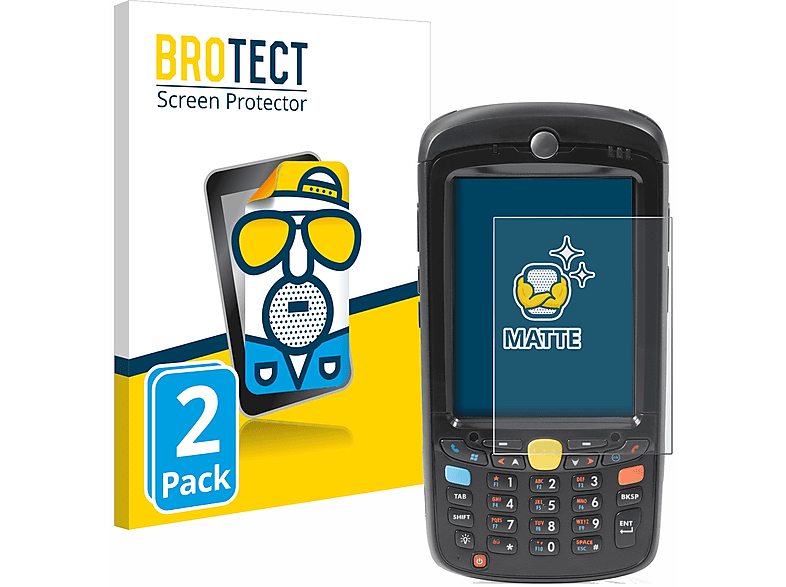 BROTECT 2x matte Schutzfolie(für Motorola MC55)