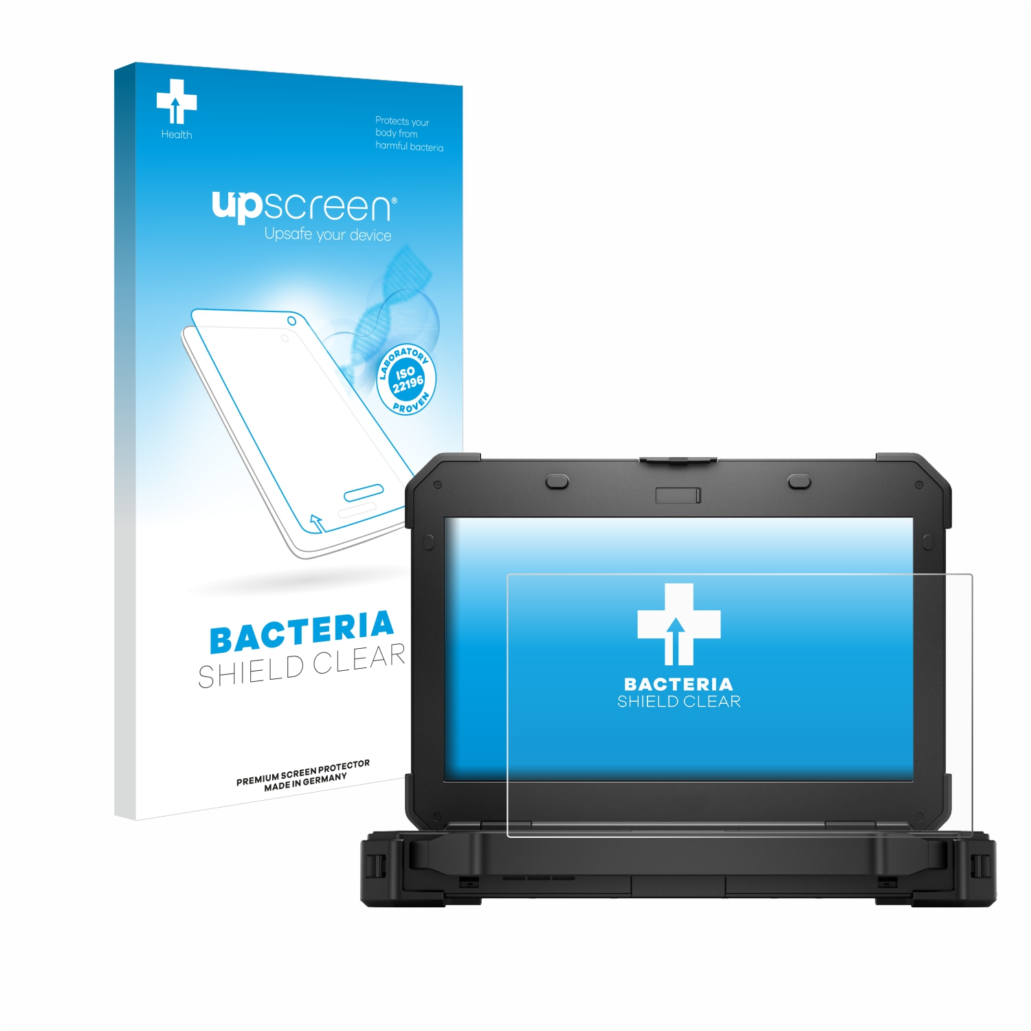 UPSCREEN antibakteriell klare Schutzfolie(für 5420 Latitude Dell Rugged)