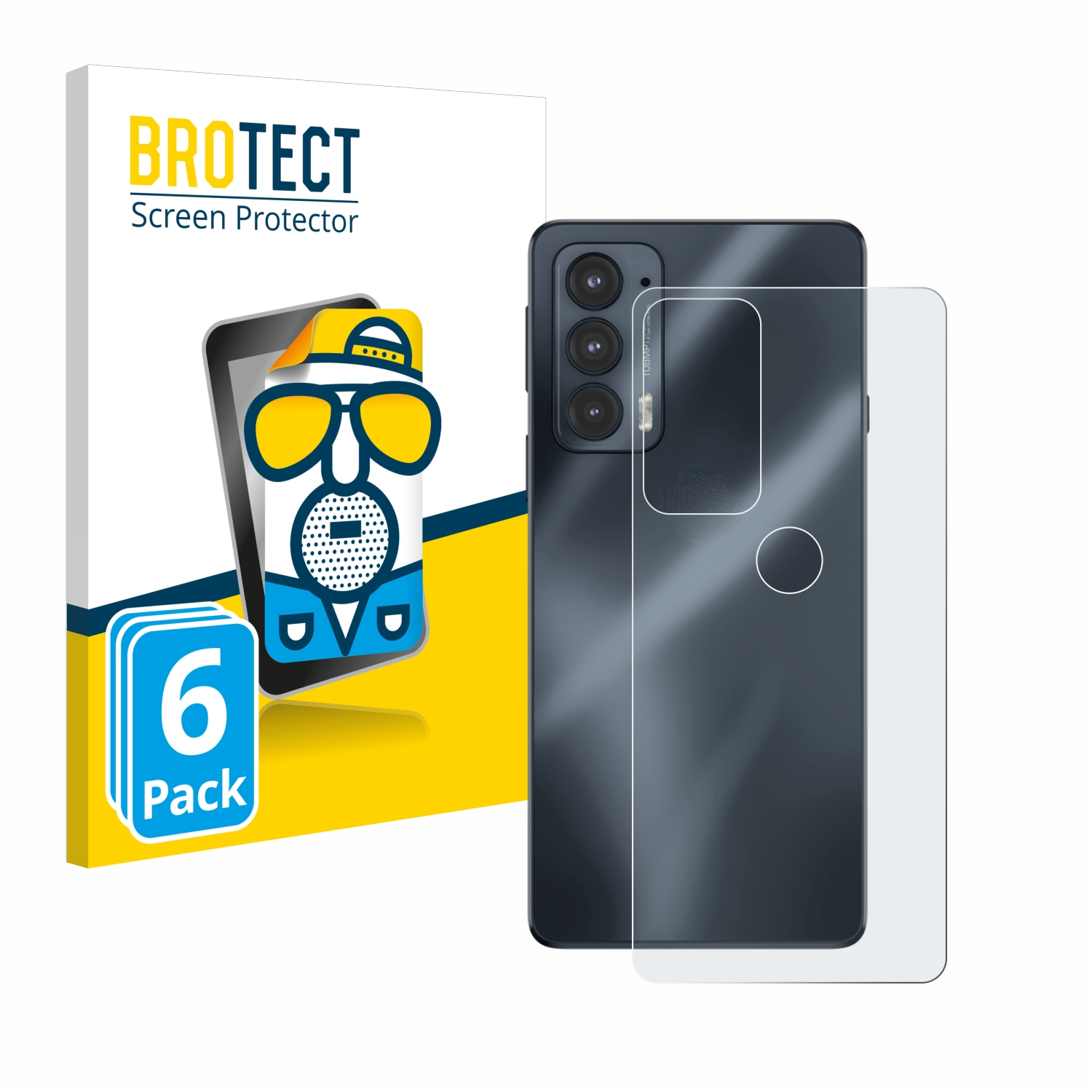 BROTECT 6x matte Schutzfolie(für Motorola 20) Edge