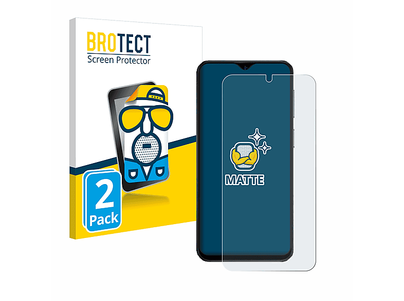 BROTECT 2x matte Schutzfolie(für Ulefone Note 15)