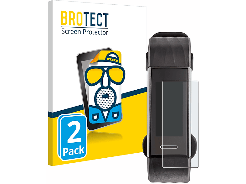BROTECT 2x matte Schutzfolie(für MEDION Life S3900) | Smartwatch Schutzfolien & Gläser