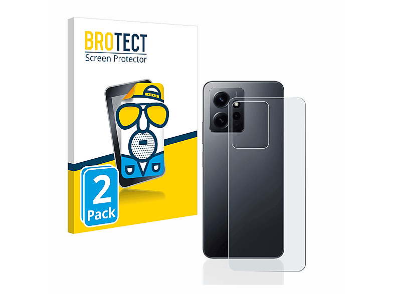 BROTECT 2x matte Schutzfolie(für Xiaomi Redmi Note 12 4G)