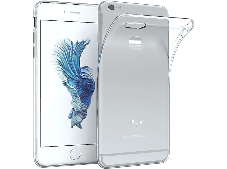 EAZY CASE Slimcover Clear, iPhone 6S, 6 Backcover, Apple, / Durchsichtig