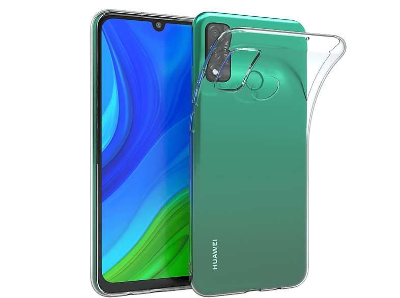 EAZY CASE Huawei, Smart Backcover, Durchsichtig P Slimcover Clear, (2020)