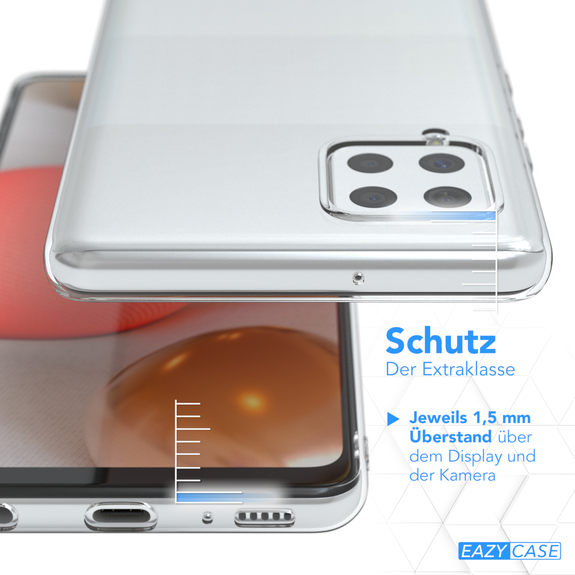 EAZY CASE Slimcover Samsung, Clear, Galaxy Backcover, Durchsichtig 5G, A42