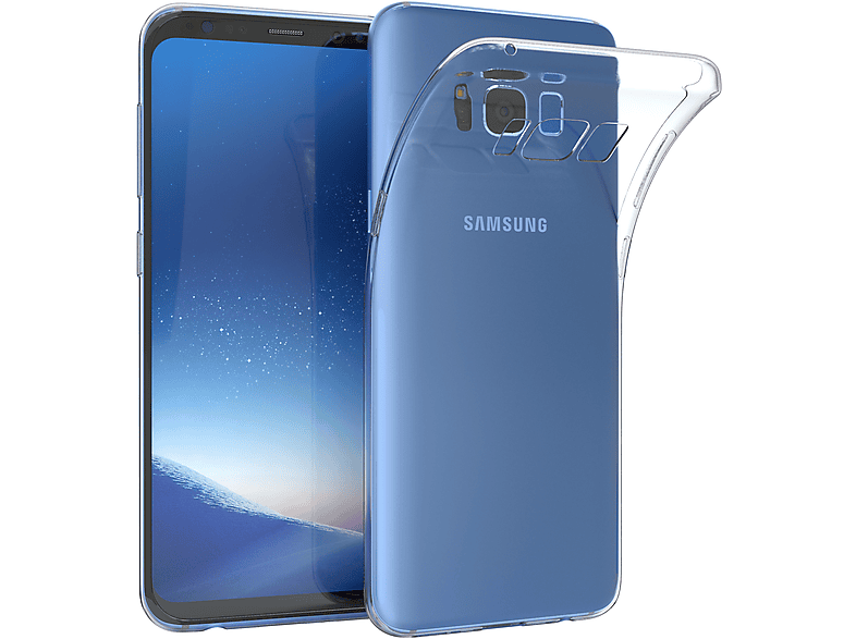 Galaxy Slimcover Backcover, S8, Durchsichtig Samsung, EAZY Clear, CASE