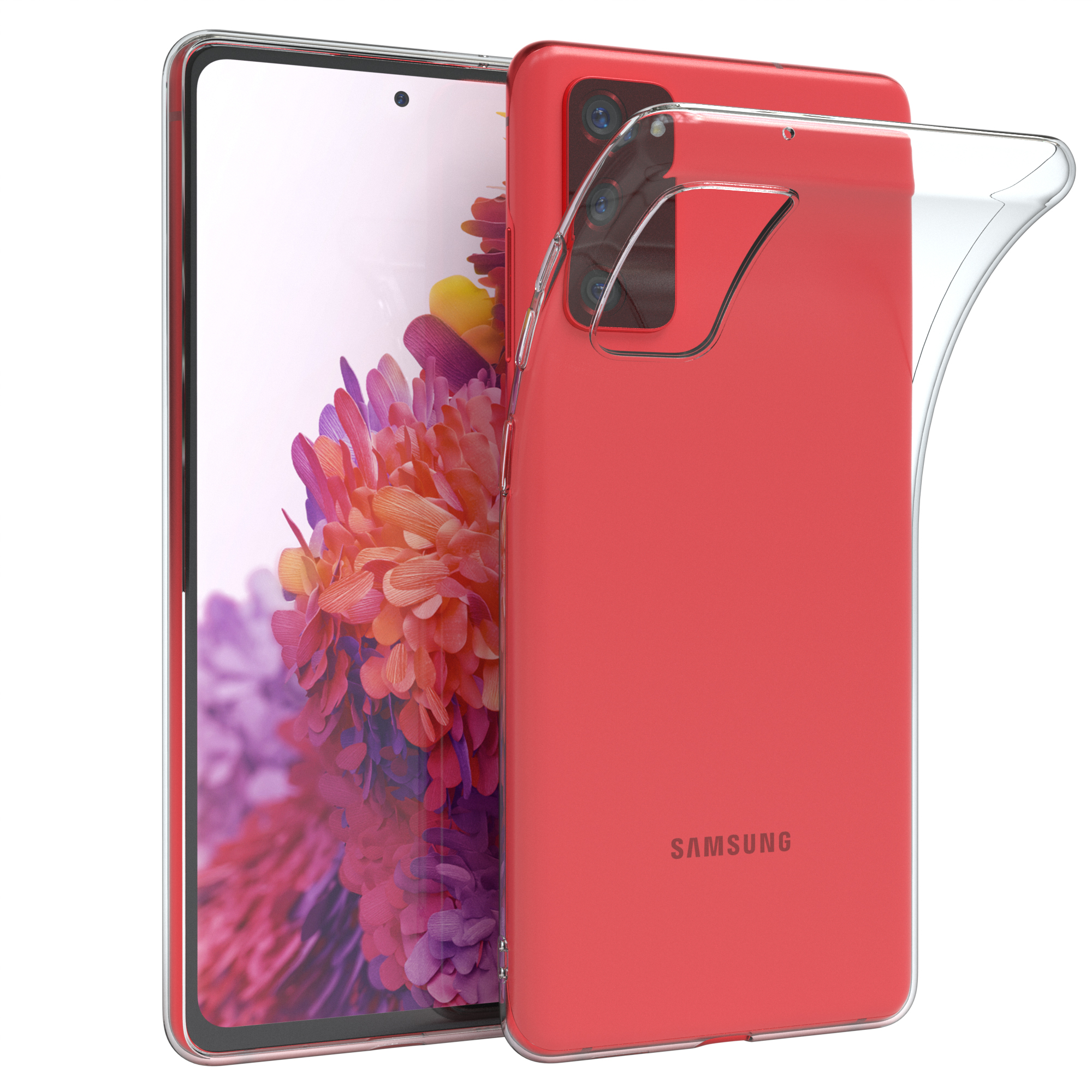 CASE FE EAZY Galaxy Samsung, Durchsichtig / Backcover, 5G, Slimcover S20 Clear, FE S20