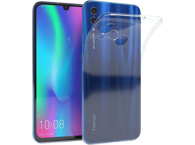 EAZY CASE Slimcover Clear, Backcover, Huawei, Honor 10 Lite, Durchsichtig