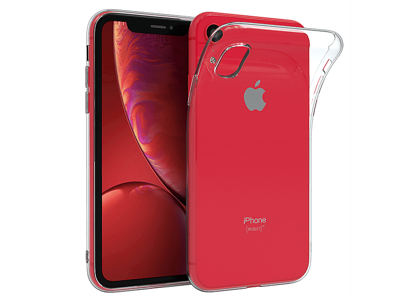 EAZY CASE Slimcover Clear, Backcover, Apple, iPhone XR, Durchsichtig