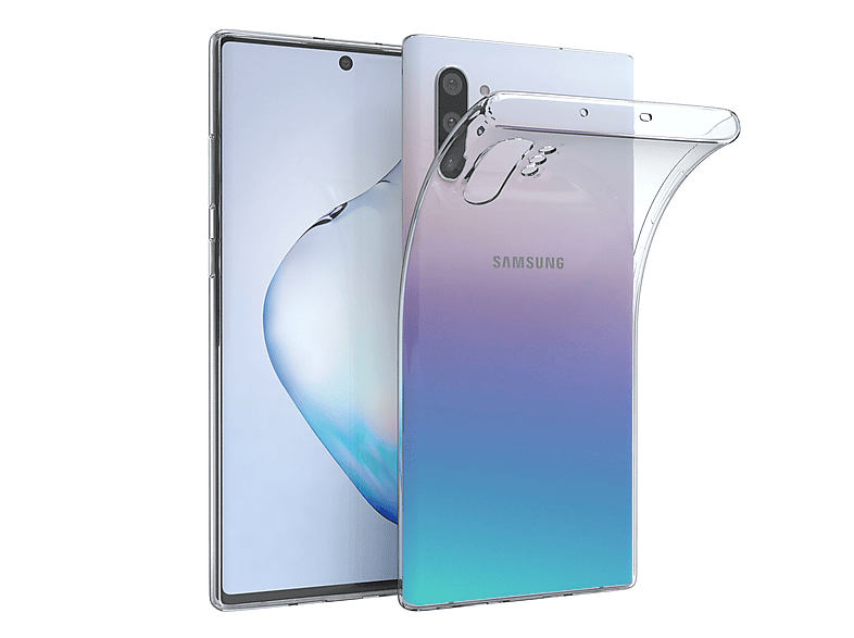 EAZY CASE Slimcover Clear, Backcover, Samsung, Galaxy Note 10 Plus, Durchsichtig