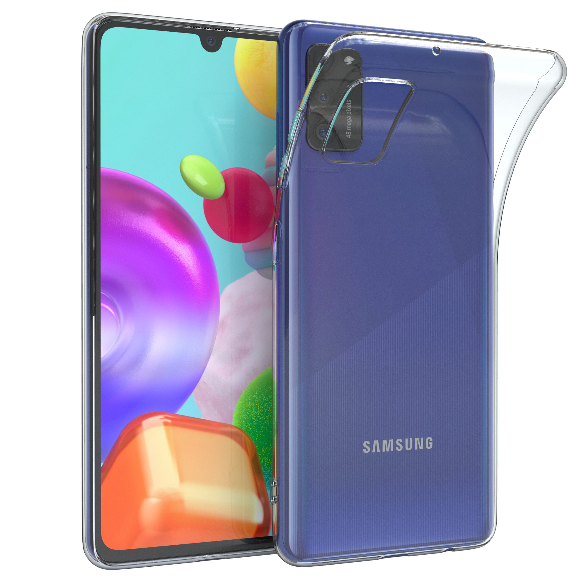 EAZY CASE Slimcover Clear, Backcover, Samsung, Galaxy A41, Durchsichtig