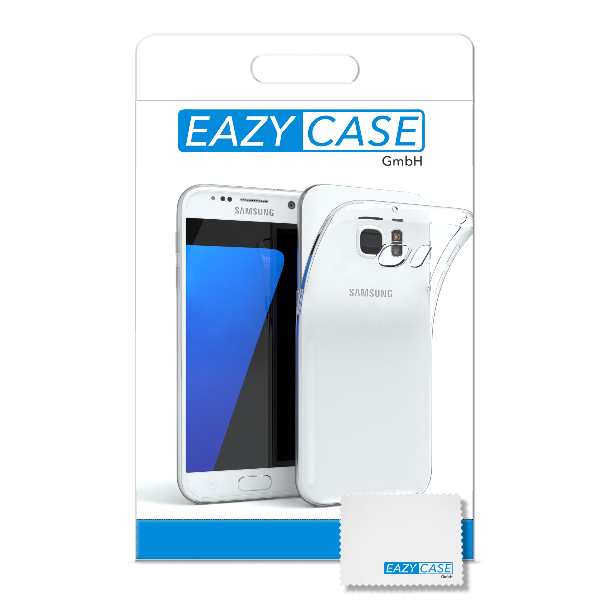 EAZY CASE Samsung, Durchsichtig S7, Backcover, Slimcover Clear, Galaxy