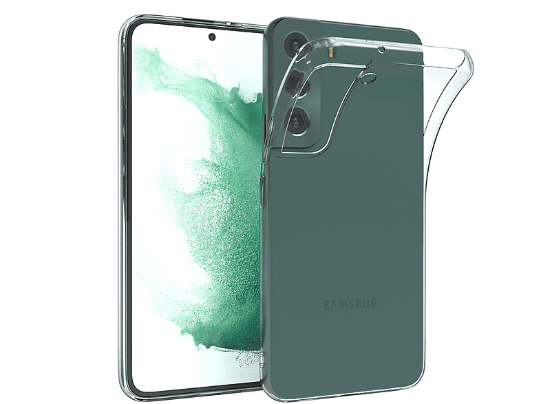 EAZY CASE Slimcover Clear, 5G, S22 Galaxy Backcover, Durchsichtig Samsung