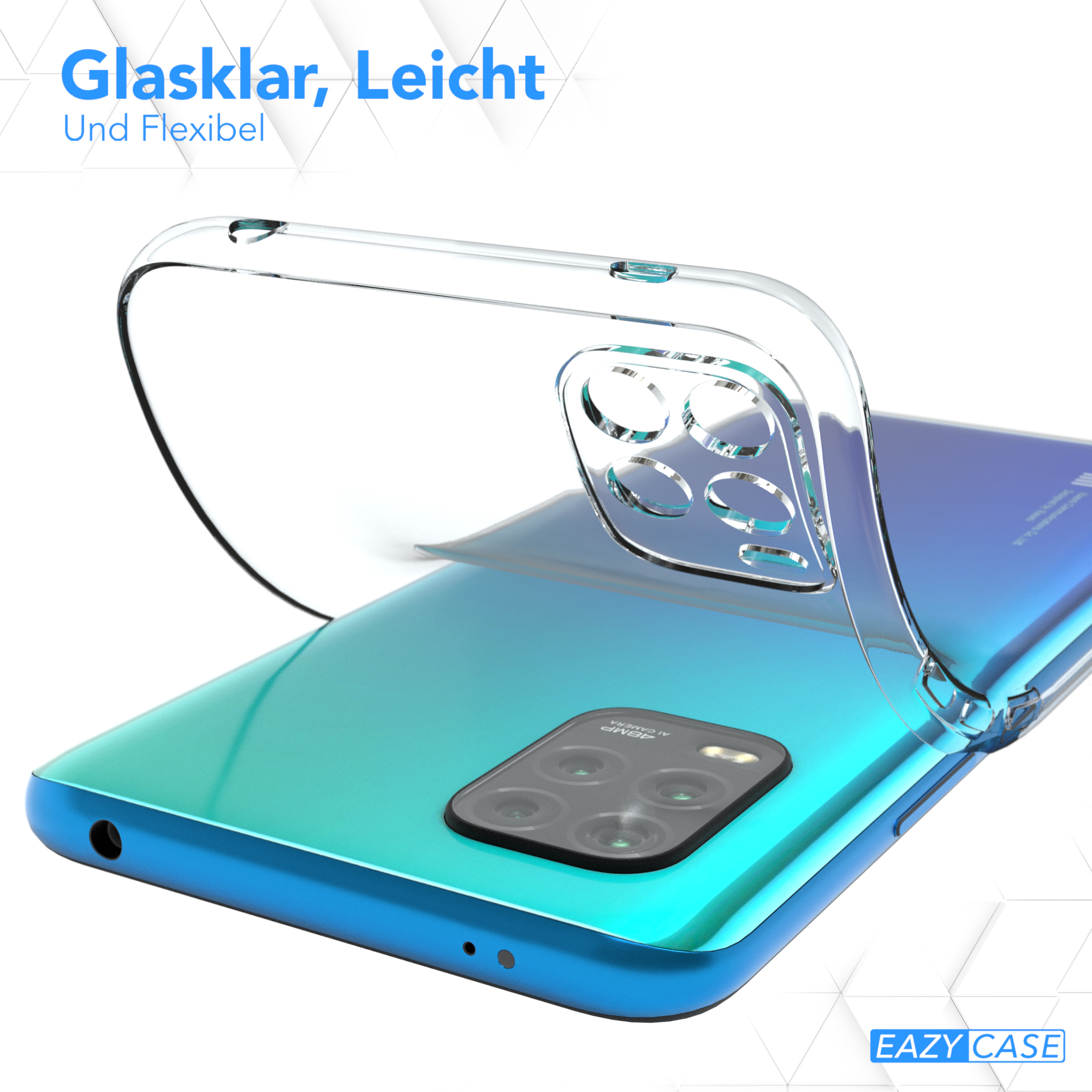 Clear, Xiaomi, Slimcover Mi Durchsichtig 10 EAZY Lite CASE Backcover, 5G,