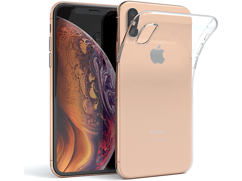 EAZY CASE Slimcover Clear, Backcover, Apple, iPhone XS Max, Durchsichtig