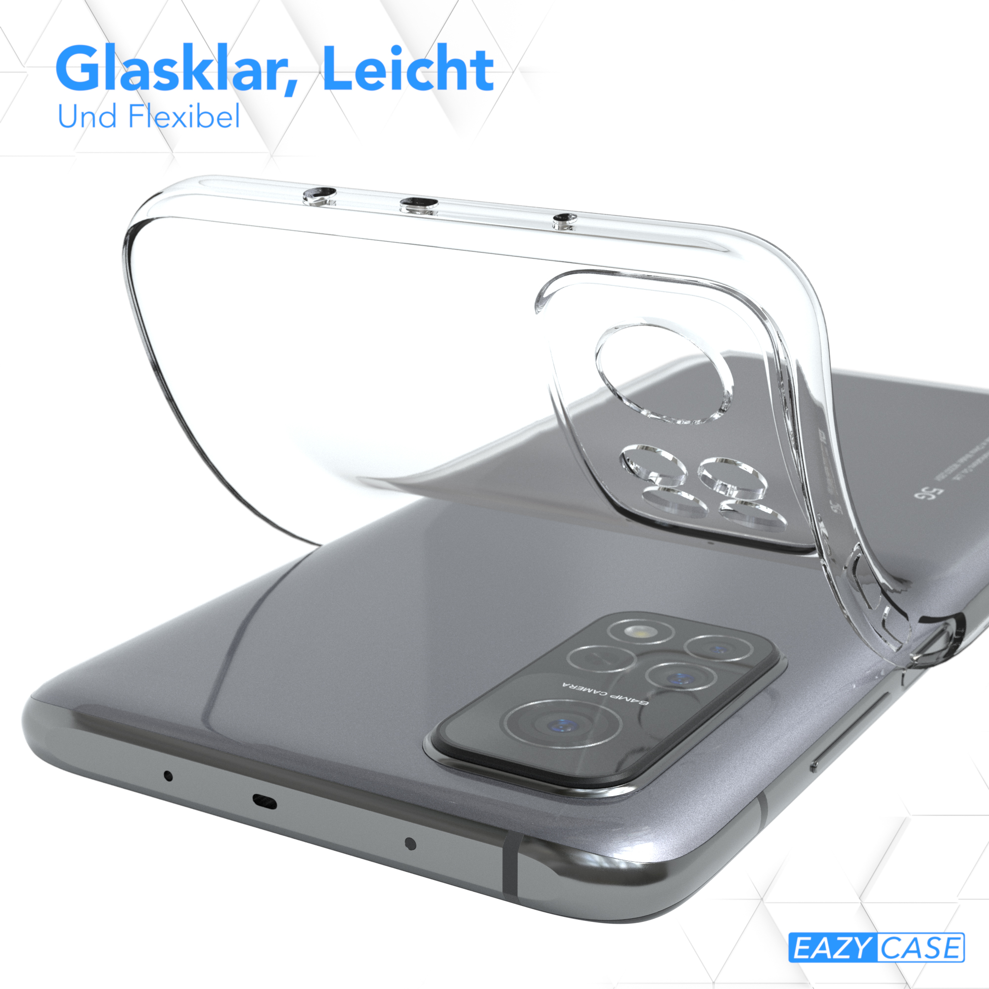 EAZY CASE Slimcover Clear, / Backcover, Xiaomi, Mi 5G 10T Mi 10T Durchsichtig Pro 5G