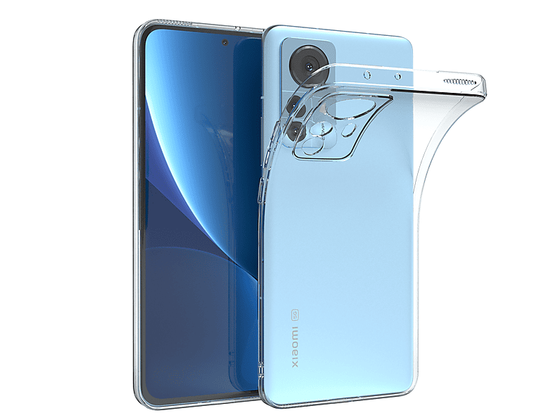EAZY CASE Slimcover Clear, Backcover, Xiaomi, 12 Pro, Durchsichtig