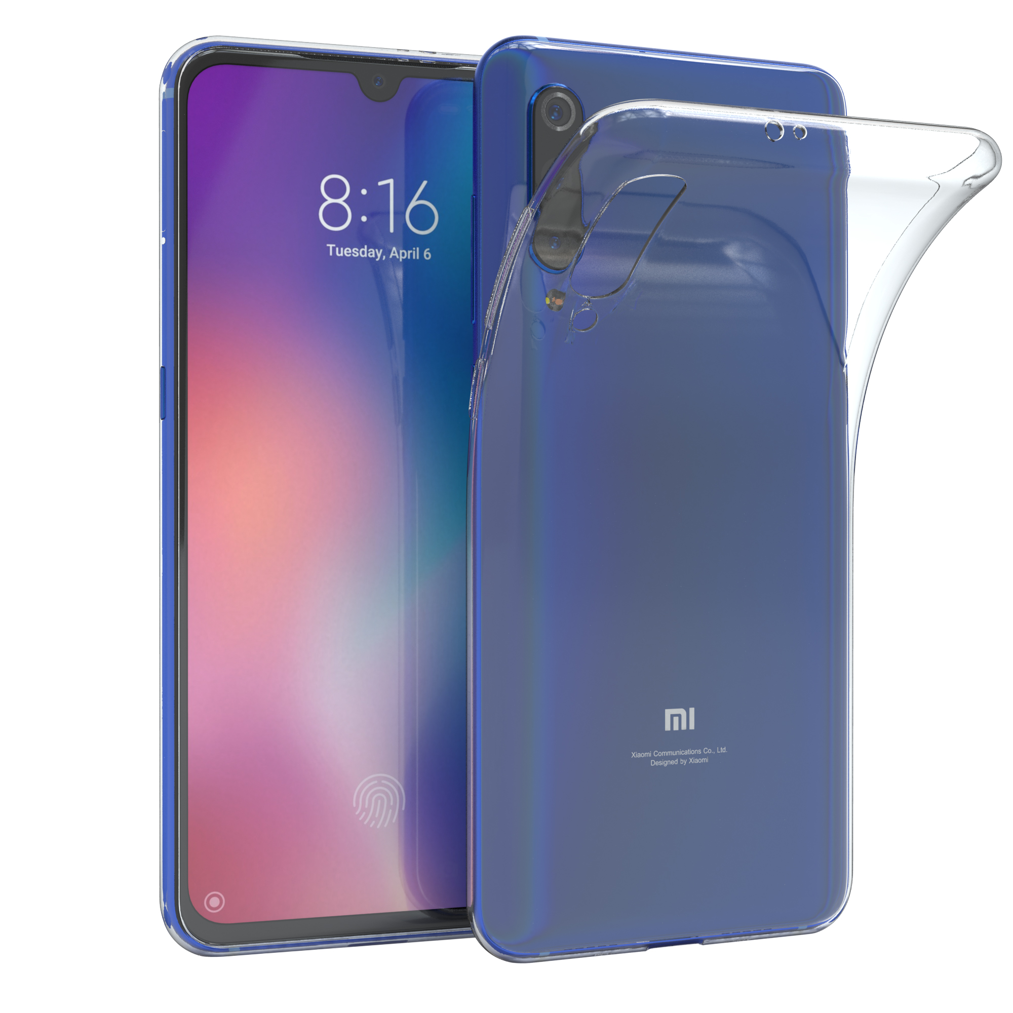 Slimcover EAZY 9, Clear, Xiaomi, CASE Backcover, Durchsichtig Mi