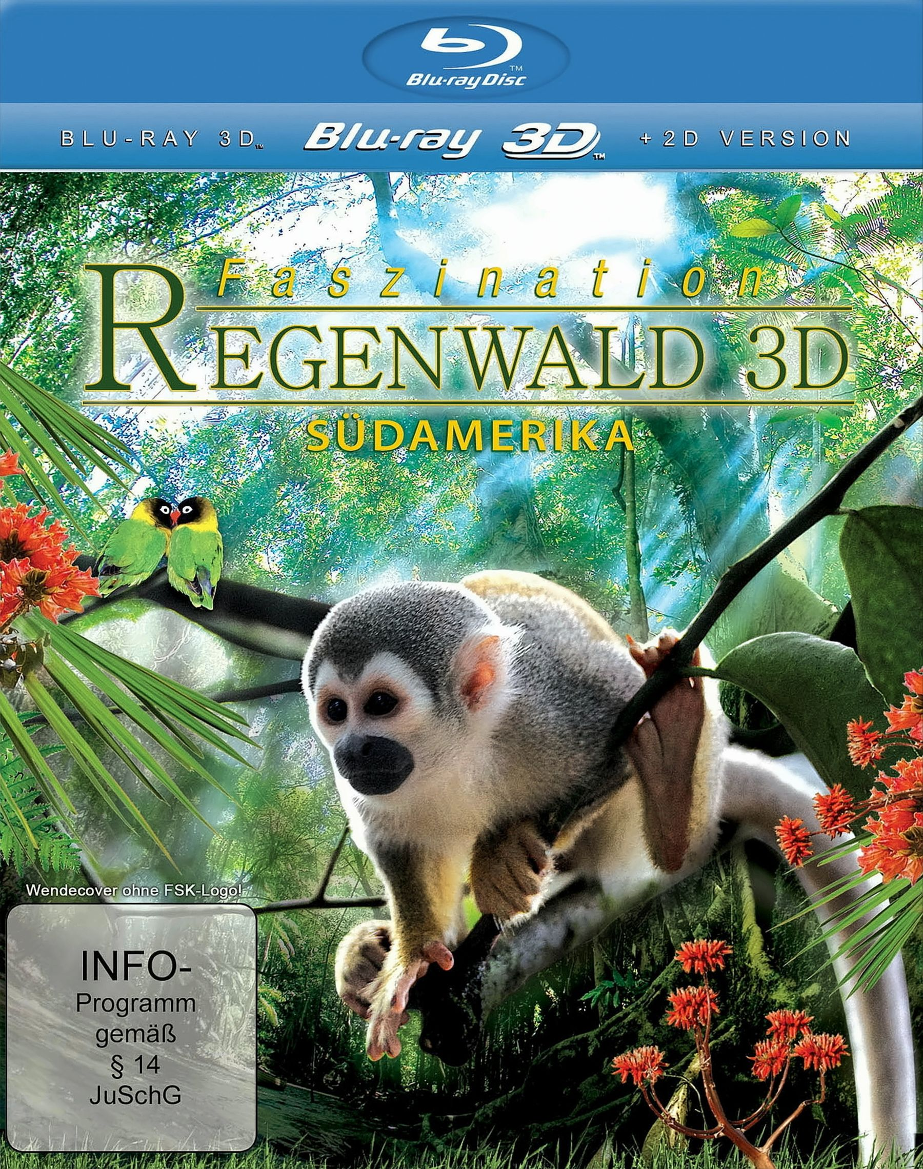 Faszination - Regenwald Südamerika Blu-ray 3D