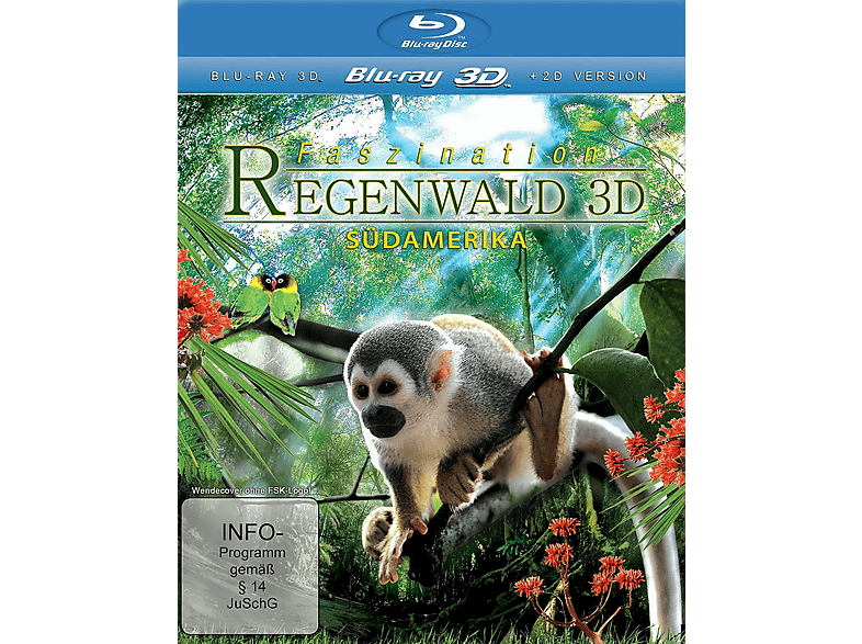 Blu-ray - Südamerika Regenwald Faszination 3D