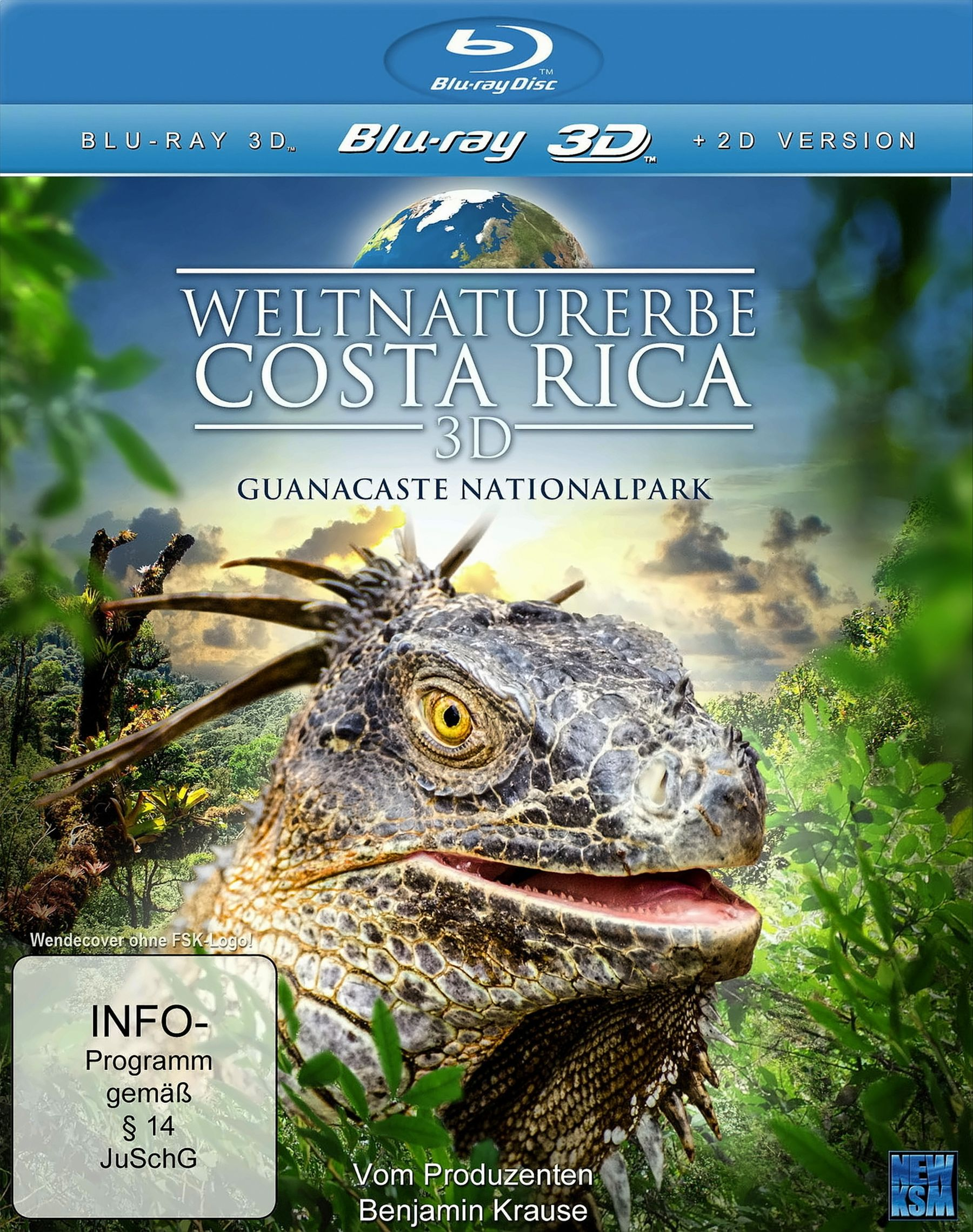 Weltnaturerbe Costa Rica Nationalpark - Guancaste Blu-ray 3D