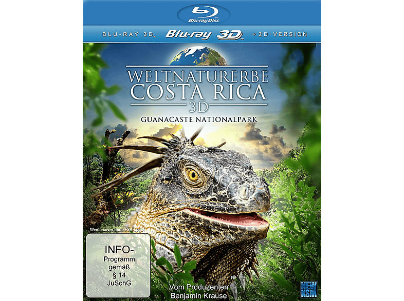 Weltnaturerbe Costa Rica - Blu-ray Guancaste 3D Nationalpark
