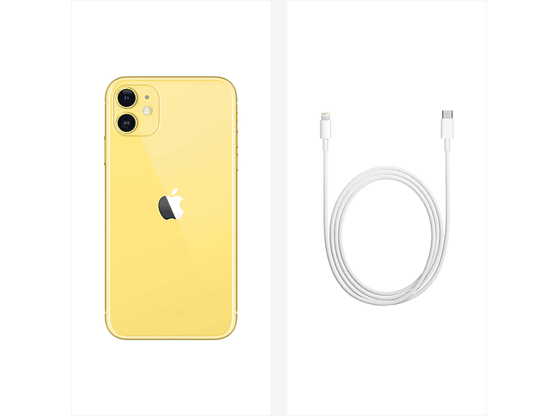 APPLE IPHONE 11 64GB YELLOW 64 GB Gelb Dual SIM | MediaMarkt