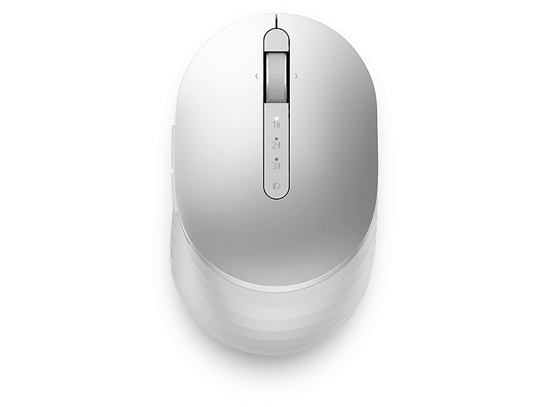 DELL Premier MS7421W optische 1.600 Tasten, 7 dpi) silber Maus, USB, Weiß Maus Bluetooth, (kabellos, beidhändig