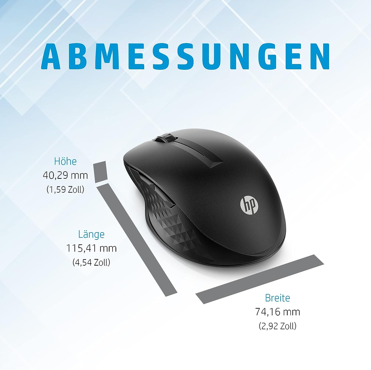 HP 430 Multi-Device Kablosuz Mouse Siyah
