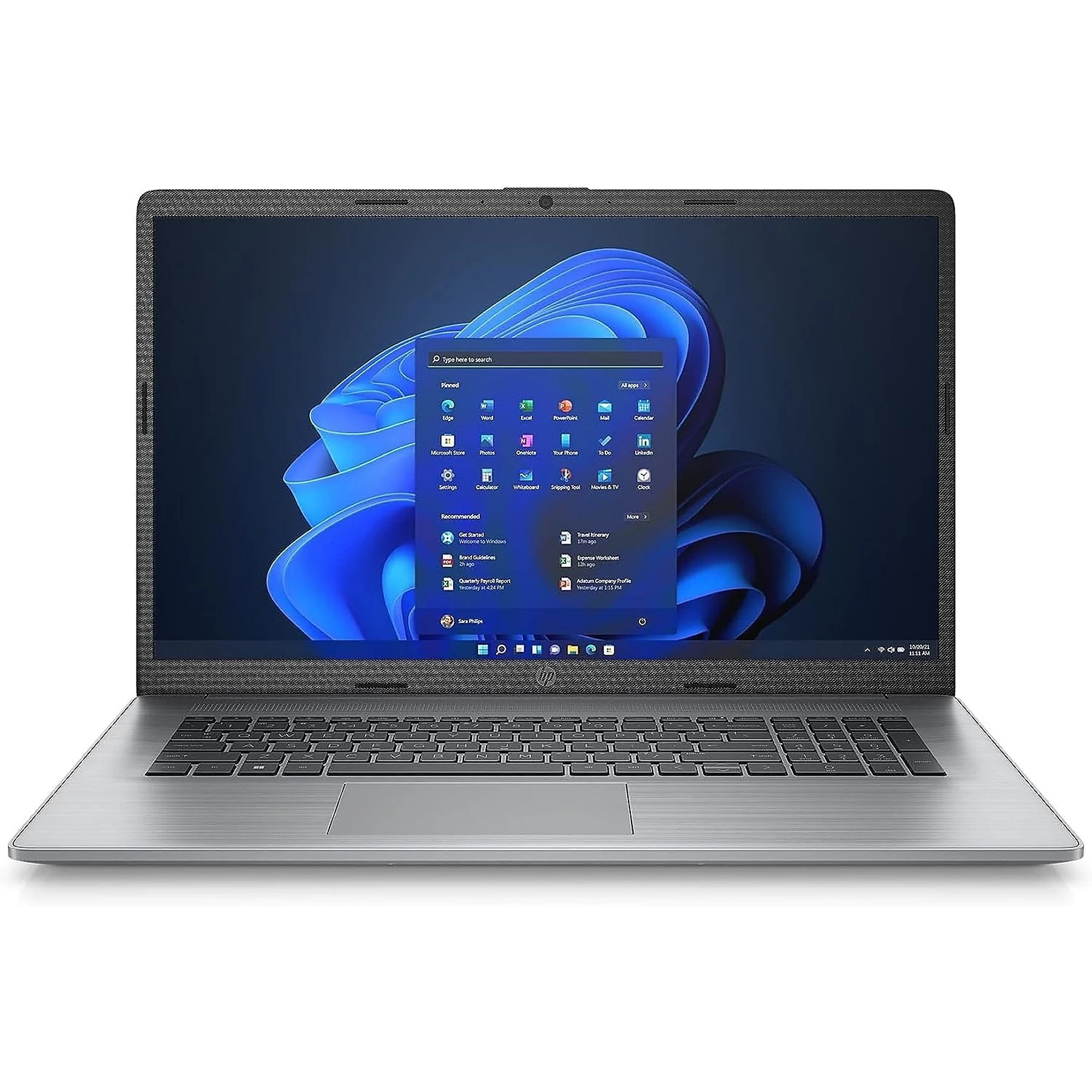 HP | Silber Win 4.20 Prozessor, GB Notebook 4 i5 11 15,6 Display, Pro, Zoll 8 Grafik, 15.6\