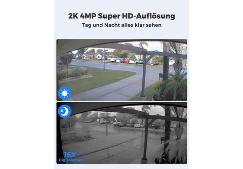 Überwachungskamera, Series Go Foto: Auflösung G430, 4MP, REOLINK | 4MP Auflösung MediaMarkt Video:
