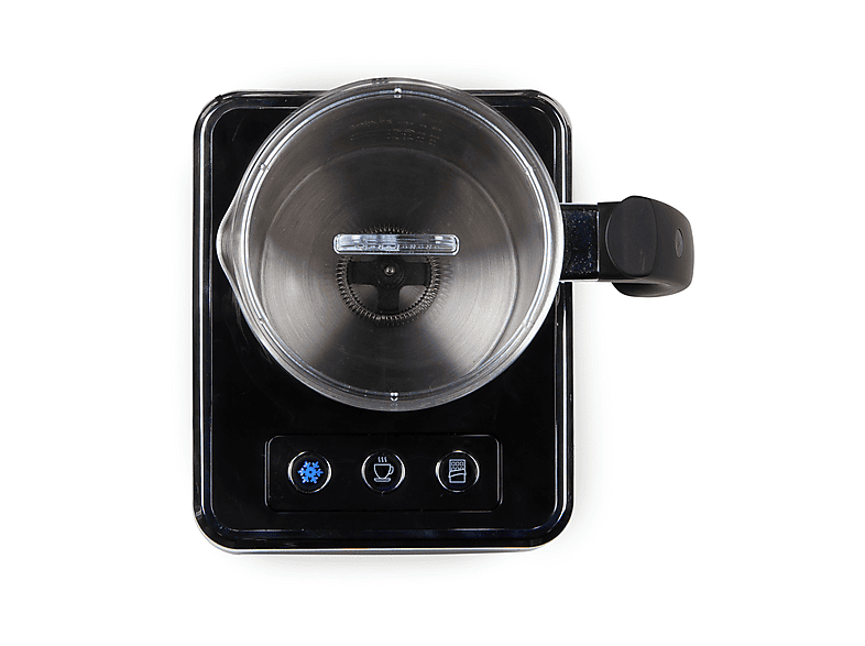 DOMO Elektrischer Milchschäumer Milchaufschäumer, Silber, 650 Watt, 230 ml