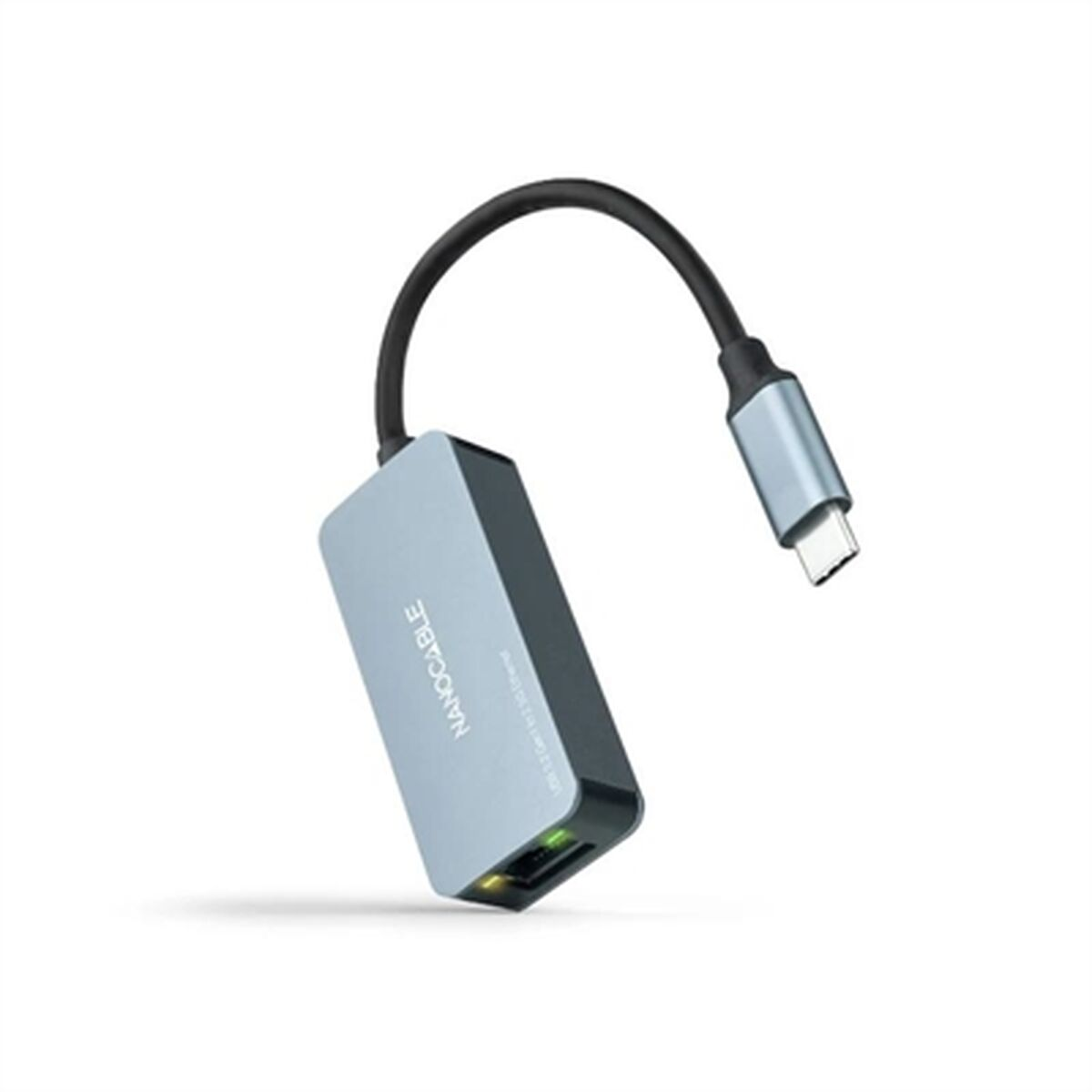 USB NANOCABLE Grau C RJ45-Adapter, -zu-Red 10.03.0410
