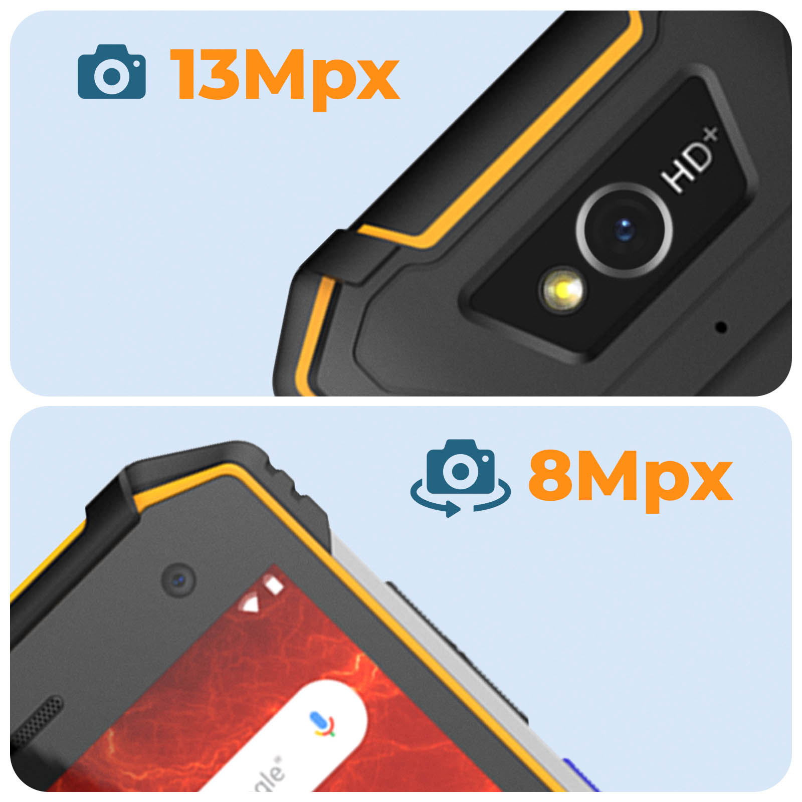Energy Glas-Folie Smartphones, HAMMER Pack 9H + Starter Eco 4G Orange LTE 2 :