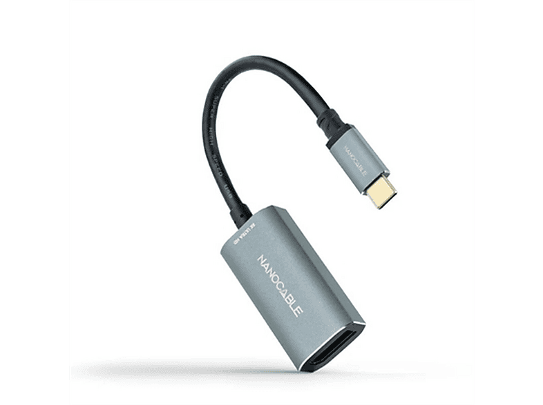 NANOCABLE Adaptateur HDMI Vers SVGA + Audio – Convertisseur Vidéo + Son Jack 3.5 Mm (10 Cm + 1 M)