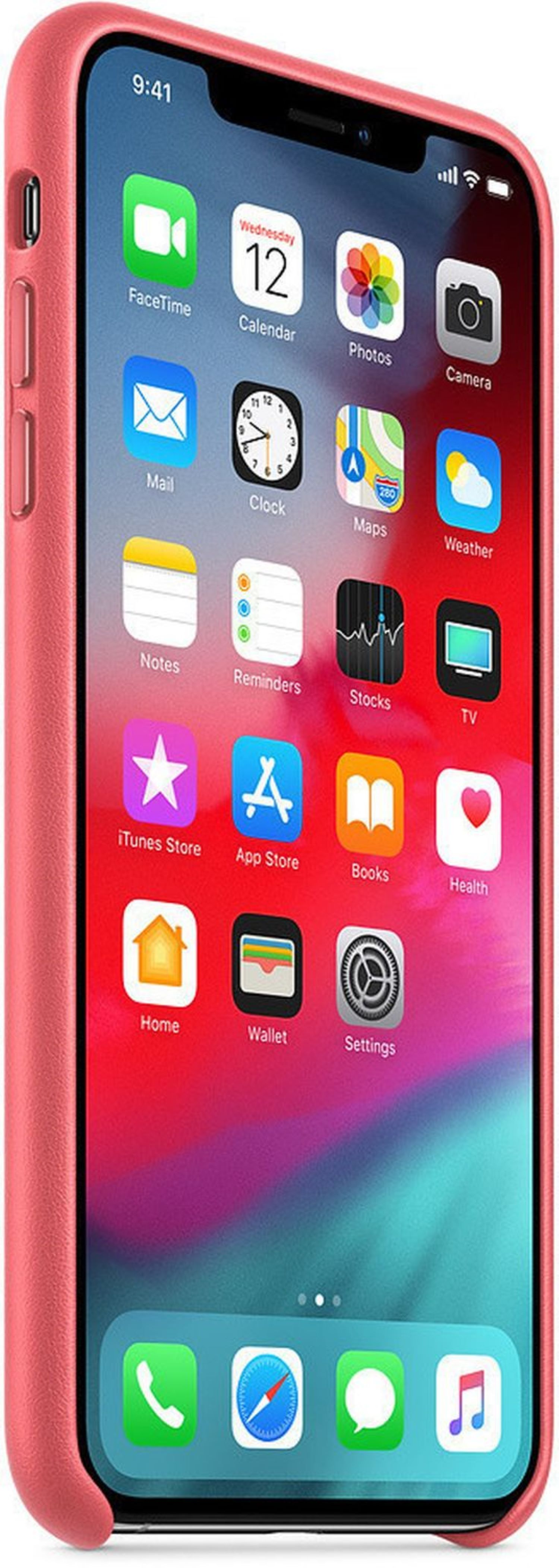 Max) Leder APPLE Iphone Case XS Apple Handyhülle(für