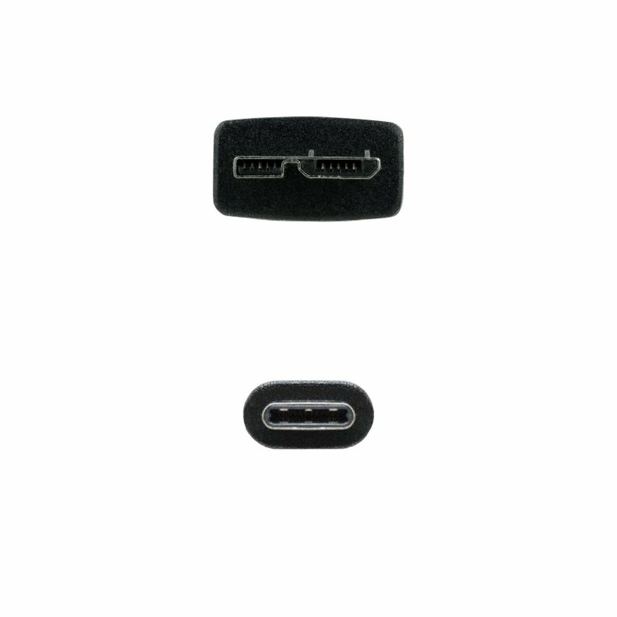 USB-Kabel auf 10.01.1201-BK, micro-USB NANOCABLE