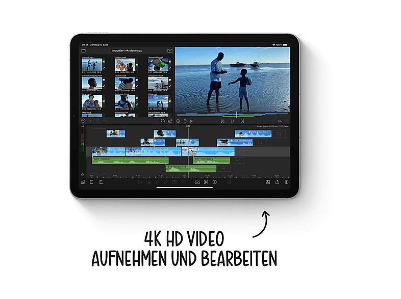 APPLE iPad Air 2020 | 256 GB - Grijs - 4th generation | MediaMarkt