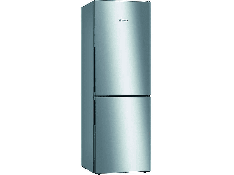 BOSCH KGV33VLEAS Kühlschrank (E, 176 Inox) cm hoch