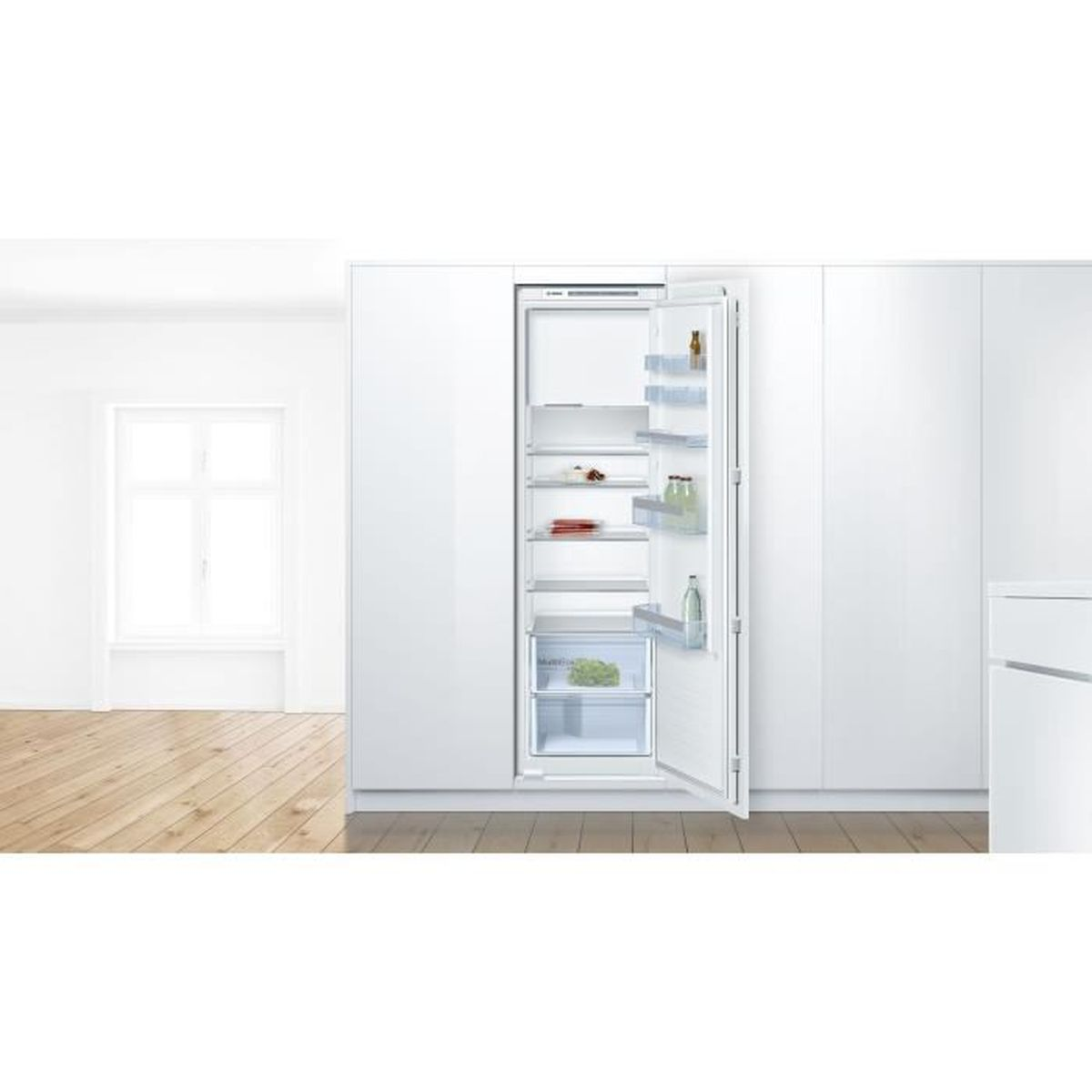 Kühlschrank BOSCH Weiß) KIL82VSF0 hoch, (F, 177,2 cm