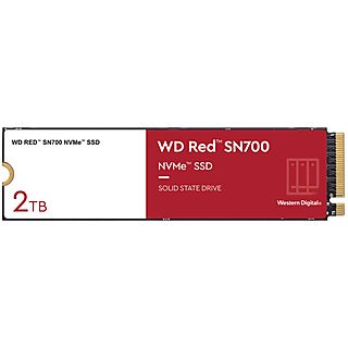 Disco duro interno 2000 GB - WESTERN DIGITAL WDS200T1R0C, Interno, Rojo