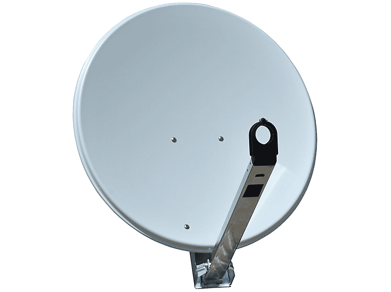 GIBERTINI Sat-Spiegel OP 65 L 65cm L-Serie Alu lichtgrau Sat Antenne