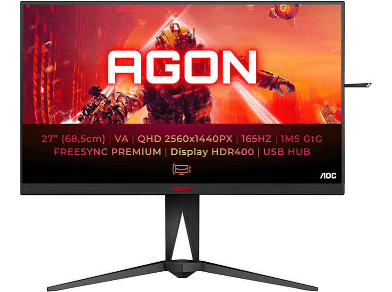 Monitor gaming - AOC AG275QXN/EU