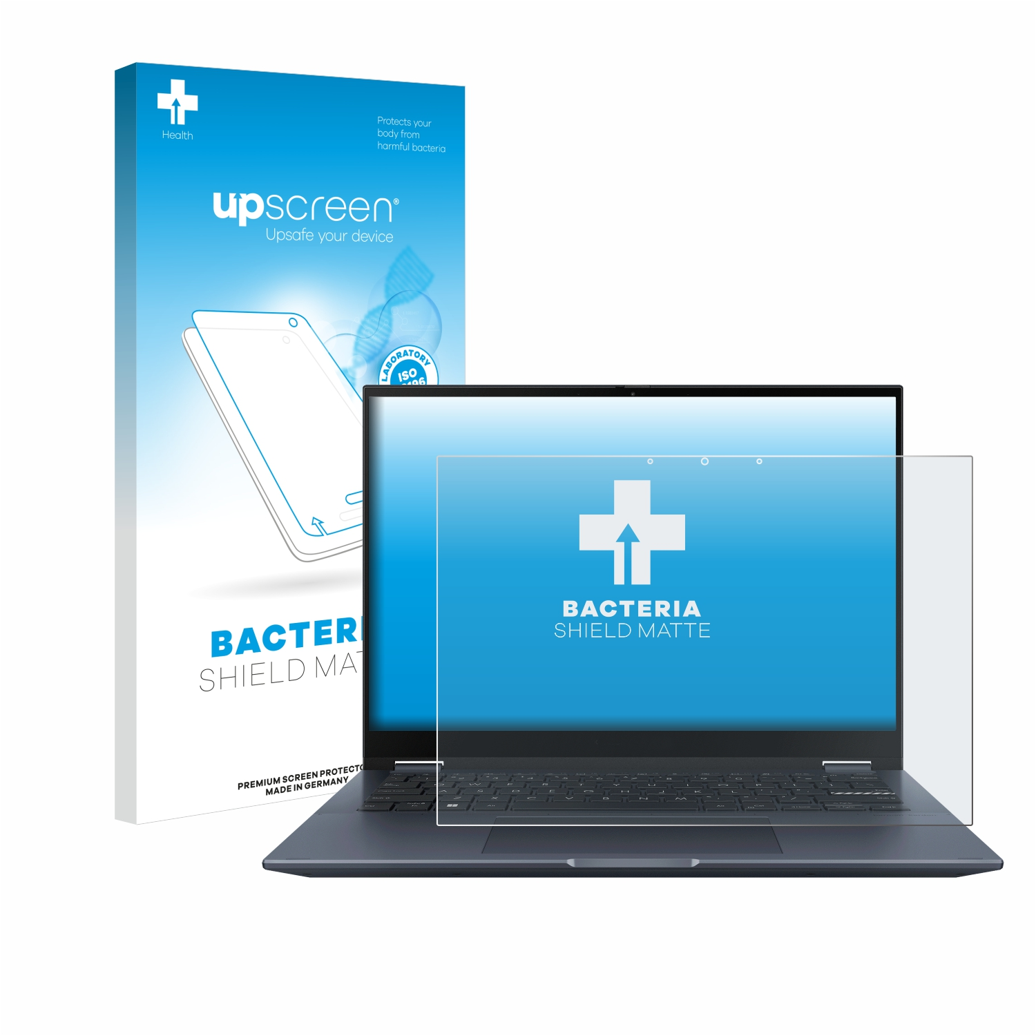 UPSCREEN antibakteriell ASUS Flip) Vivobook matte Schutzfolie(für 14 entspiegelt S