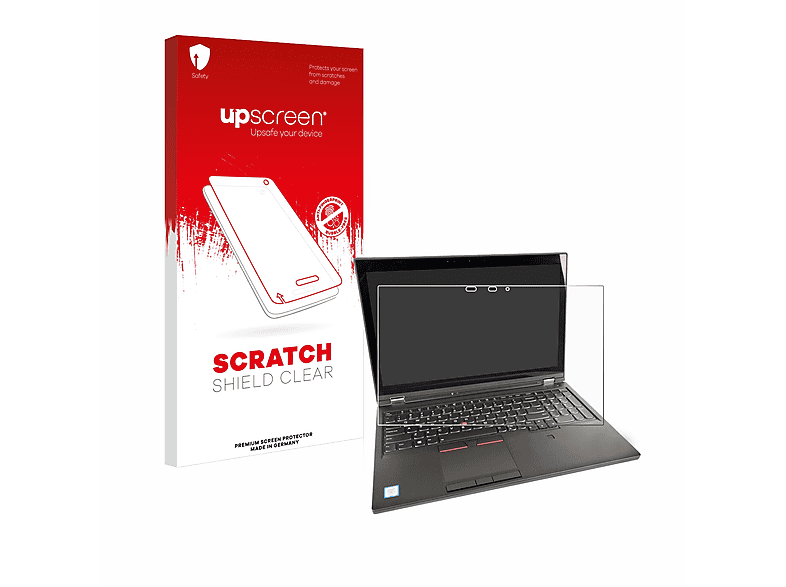 Lenovo klare Schutzfolie(für ThinkPad Kratzschutz Touch Mobile UPSCREEN P52 Workstation)